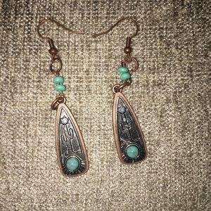 Western Earring and Necklace set